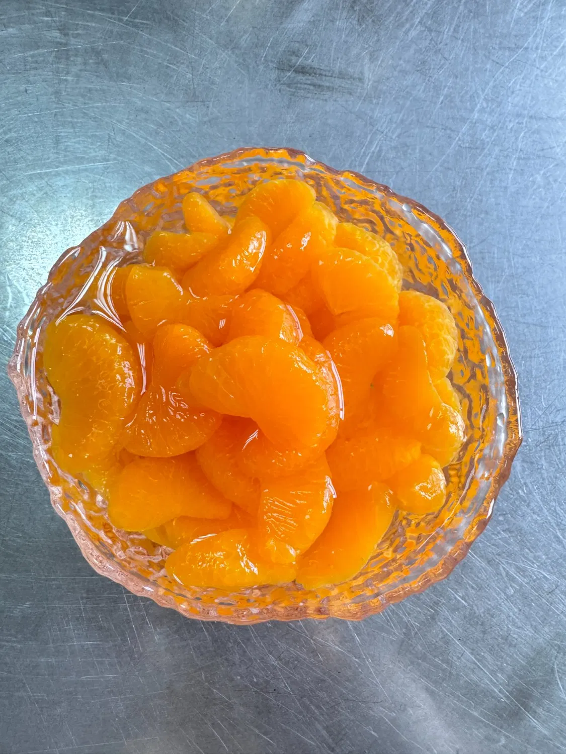 Vendita calda agrumi freschi in scatola mandarino mandarino in sciroppo leggero